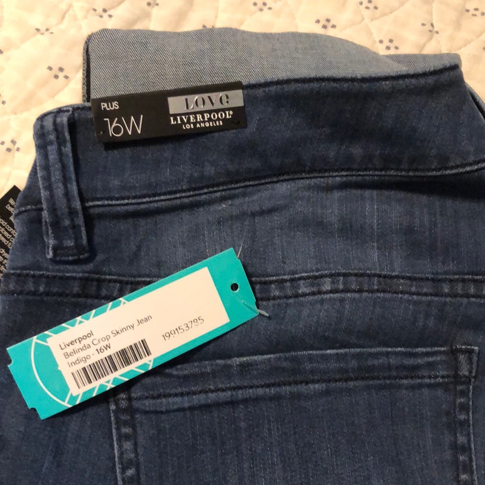 Liverpool Belinda crop skinny jean